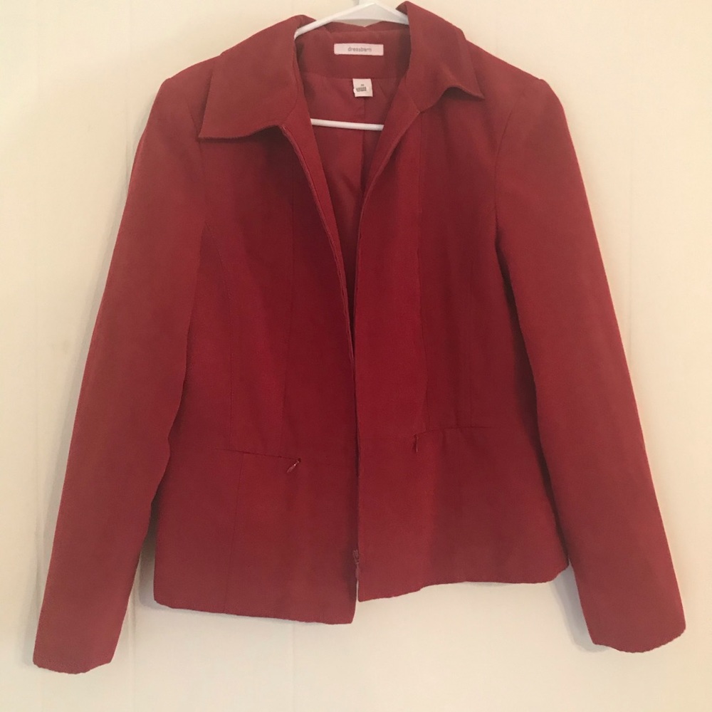 Red Dress Blazer